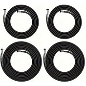 Resim Gateesat 4 Adet Sıfır Yerçekimi Sandalyesi Yedek Kordonu, Evrensel Esnek Bağcık Tamir Seti, Siyah 