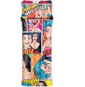 Resim Bestway 44059 Çizgi Roman Desenli Yatak 183 Cm Çok Renkli 