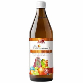 Resim Bio Pet Active Avi Vitaminasol Gelişim Destekleyen Kuş Takviyesi 500 ML 