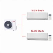 Resim Toshiba 2M A++ + 10.000 +10.000 BTU/H Multi Split İnverter Klima 