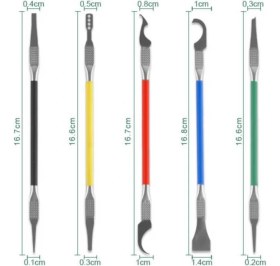 Resim Mbl 5li Anakart Bga Cpu Çip Onarım Tutkal Temizleyici El Aletleri 