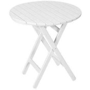 Resim Genel Markalar Katlanır Ahşap Masa - 70 cm. Buzludja Beyaz 