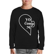 Resim You Complete - Comp Siyah Çocuk Sweatshirt Siyah 