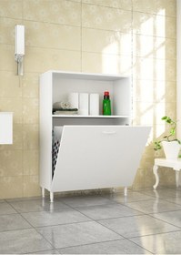 Resim Modilayn Mutfak Dolabı Kirli Camasır Dolabı Sepetli Banyo Dolabı Cok Amaclı Dolap Oyuncak Dolabı 