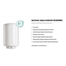 Resim Baymak Aqua Konfor Termosifon 65 Lt (MONTAJ HARİÇ) 