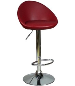 Resim Bürocci Larissa Bar Sandalyesi-Bordo-9520Q0102 Çok Renkli 