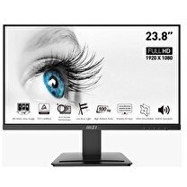 Resim MSI 23.8" PRO MP243X 1920x1080 (FHD) FLAT IPS 100HZ 1MS ADAPTIVE-SYNC MONITOR 