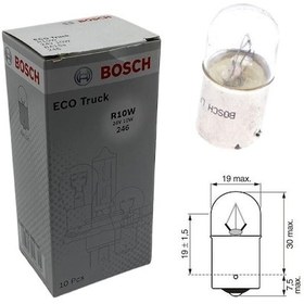 Resim Bosch 24v 67 Ampul 10w 10 Adet 