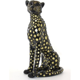 Resim Polyester Jaguar Figürü 