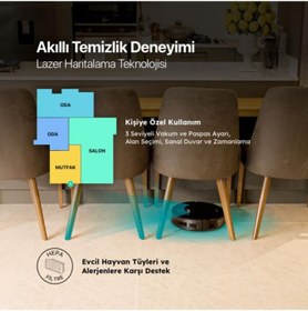 Resim Ttec Navi LaseriQ Akıllı Robot Süpürge Teşhir 
