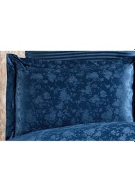 Resim Rita Bambu Jakar Kumaş Indigo Ikili Oksford 60x80 Cm Yastık Kılıfı-1333 Çok Renkli 