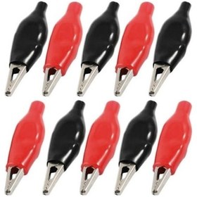 Resim 10 Adet 5 Set Kıskaç Kelepçe Kablosuz Krokodil Maşası Timsah Ağzı 