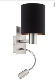 Resim yıldırımavize Abajurlu Ve Kitap Okuma Led Lambalı Aplik 