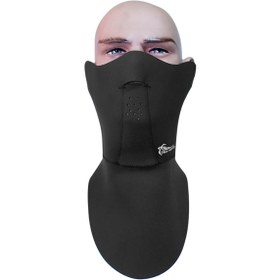 Resim Free-Moto Model 1 Siperli Motorsikletçi Neopren Maske 