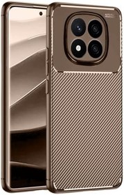 Resim UnDePlus Xiaomi Redmi Note 14 Pro 4G ile uyumlu Kılıf Karbon Silikon Case Kapak 