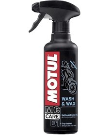 Resim Motul E1 Wash Wax Susuz Temizleme Yıkama Ve Cila 400 Ml 