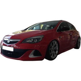 Resim Opel Astra J Hb - Sedan Uyumlu (2011-2015) Opc Yan Marşpiyel Seti (Plastik) 