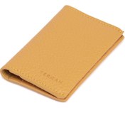 Resim Sarı Deri Unisex Kredi Kartlık - S1KK00000266-H28 