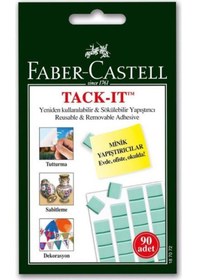 Resim Faber Castell Tack-It 50 G Yapıştırıcı 90 Adet 