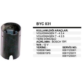 Resim 12v Marş Gövdesi Bosch Tipi Mıknatıslı Ters Vw Transporter T4 12 N11.1083 