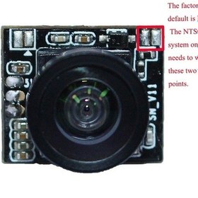 Resim Pazly Lemestar Twc25 Mikro Fpv Kamera - 700tvl, 120 Geniş Görünüm, Rc Dröneler İçin, 3.7-5v, Ntsc/pal 