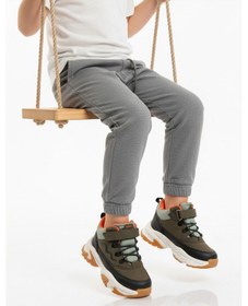 Resim Haki Geniş Kalıp Cırtlı Erkek Çocuk Bot Evil P Haki 