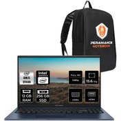 Resim ASUS Vivobook 15 X1504VA i5 1334U 12GB RAM 256GB SSD 15.6'' FHD FDOS NJ2011 & PER4 ÇANTA 
