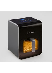 Resim Jumbo x Homend Airfryday 2507H 12 Farklı Program Dokunmatik Ekran Buhar Fonksiyonlu 6L Airfryer 