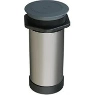 Resim Metalline Metalline® tower-Line Bas-Aç Masaüstü Priz Kutusu USB - Antrasit 