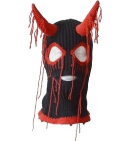 Resim Yetişkinler İçin Cadılar Bayramı Şapkası, Yenilikçi Örgü Balaklava Şapka, Parti Maskesi, Başlık Diğer 