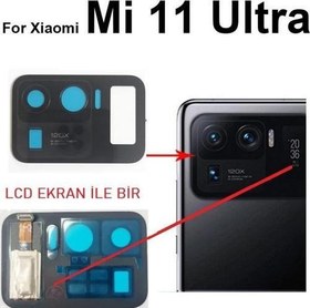 Resim Xiaomi Mİ 11 ULTRA Arka Kamera Camı Lens (LCD EKRANLI) 