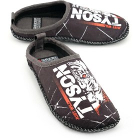 Resim Gezer 14630 Erkek Keçe Rahat Sessiz Taban Hafif Ev Halı Misafir Terliği 