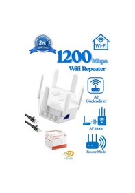 Resim 1200 Mbps Sinyal Güçlendirici Wifi Repeater 