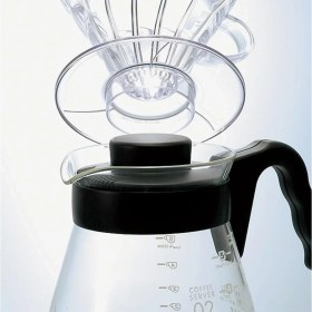 Resim V60 Kahve Demleme Seti, Şeffaf 