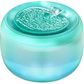Resim Sanctuary Vault Akıllı Ultra Sessiz Şelale 2 5l Kedi Su Sebili Akıllı Pompa ile Kediler Için Pet Su Çeşmesi Dahili LED Işık (Yurt Dışından) 