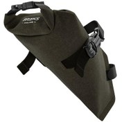 Resim Brooks Scape Roll Bag Sele Altı Çanta Mud Green 1litre Siyah 