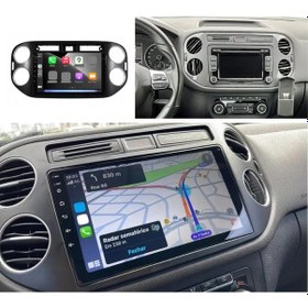 Resim Volkswagen Tiguan Android Multimedya Sistemi 6-128 Myway 2007-2015 9" 