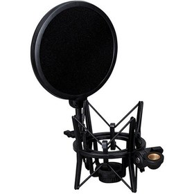 Resim Mufunye Profesyonel Mikrofon Titreşim Önleyici Sh-100, Kayıt Stüdyosu İçin Esnek Ve Ayarlanabilir Tasarım 