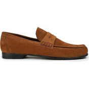 Resim Deery Hakiki Süet Tarçın Rengi Loafer Erkek Ayakkabı Tarçın (539862117) Tarçın 