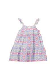 Resim United Colors Of Benetton Kız Çocuk Elbise Bnt-g21234 Çok Renkli 
