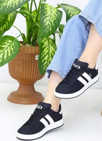Resim Campus ER-00ss Black kadın Günlük Sneaker Spor Ayakkabı 