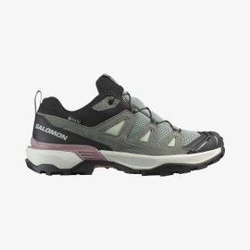 Resim Salomon X ULTRA 360 LEATHER GORE-TEX Kadın Outdoor Ayakkabı Green Milieu L47863500 