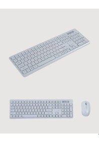 Resim Mey İthalat Kablosuz Klavye Ve Mouse Seti - Ergonomik Tasarım, Sessiz Kullanım, Geniş Uyumluluk 