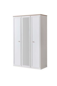 Resim Country Genç Odası 3 Kapaklı Dolap 