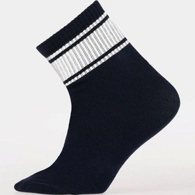 Resim Colin's Colins Erkek Lacivert Çorap 39/42 Lacivert - Beyaz 