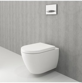Resim Bocchi Venezia Rimless Asma Klozet-Parlak Beyaz 1295-001-0128 Kap 