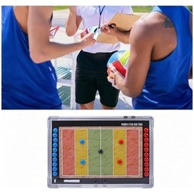 Resim Pazly Suntek Plaj Voleybolu Antrenörlük Ekipmanları - Çok Renkli Saha Gösterimi Çok Renkli 