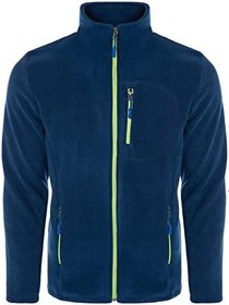 Resim Ghassy Co. Erkek Pro Rüzgar Geçirmez 5 Cepli Outdoor Tam Fermuarlı Polar Ceket 