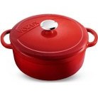 Resim Kitchenware L'amour Kırmızı Derin Döküm Tencere 24 Cm Voeux