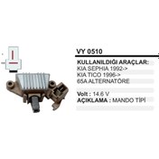 Resim Konjektor 14,60V Kia Sephia Spectra Tico 504633739 